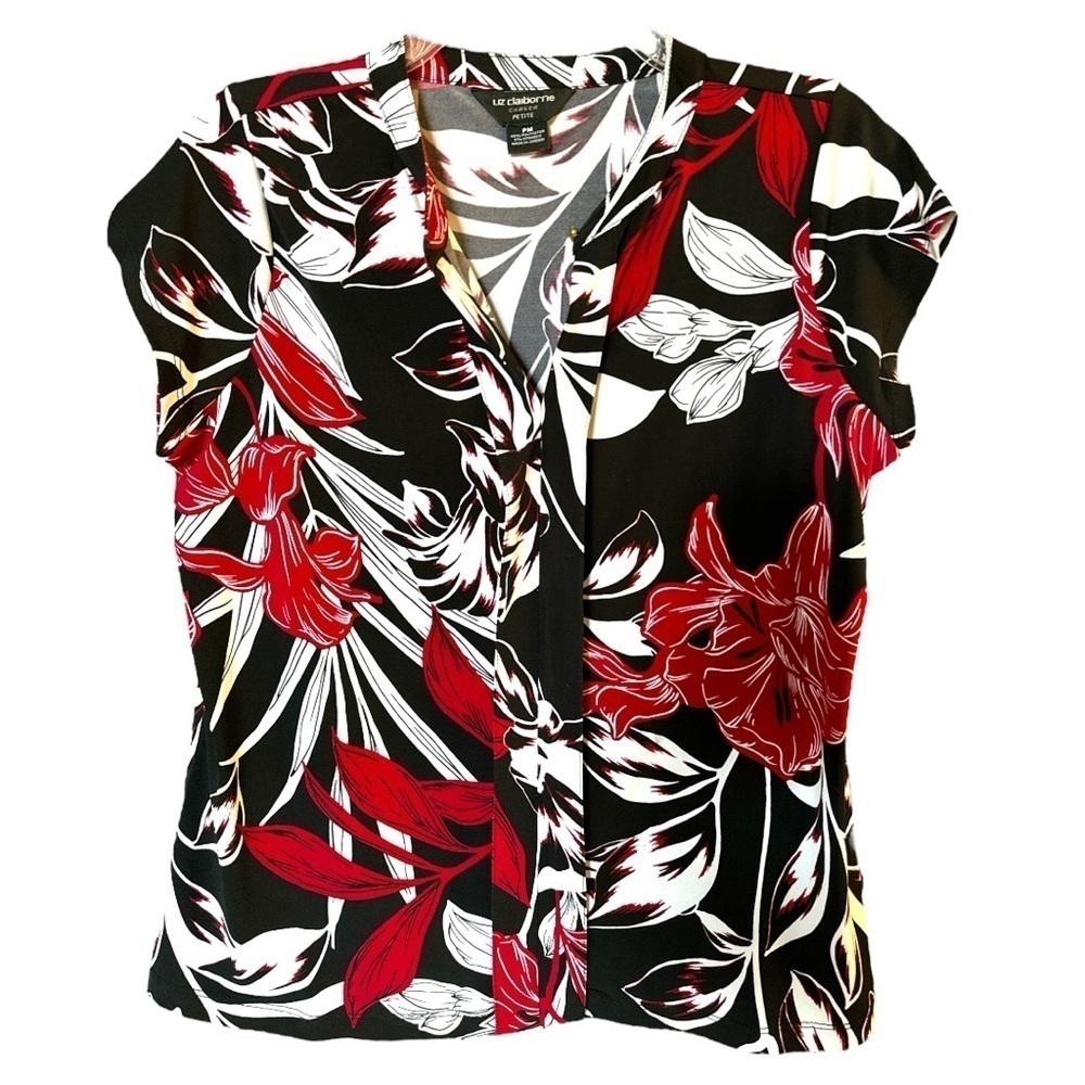 Liz Claiborne petite M‎ career top